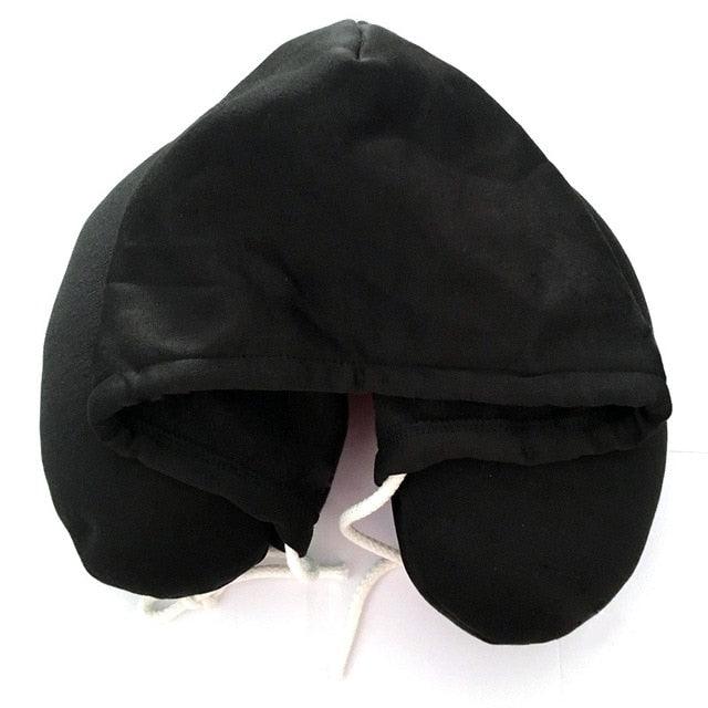 Travel Accessories Soft Hooded U Shaped Pillow Hat - Solid Color Bedding Body Pillows With Cap (D79)(6LT1)