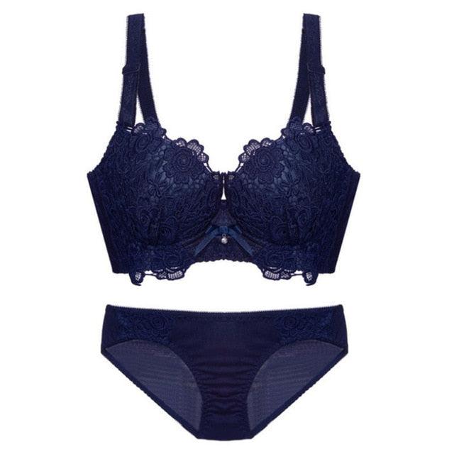 Gorgeous Push Up Bra Set - Sexy Women's Underwear Push Up Panties And Bra Set (D27)(TSB4)