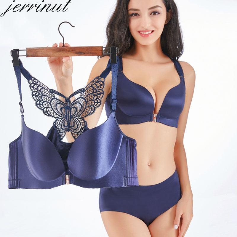Cute Seamless Women's Lingerie Set - Underwear Women Bra set - Sexy Plus Size Bra + Panty Set (TSB4)