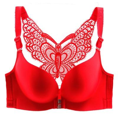 Chic Sexy Women's Bra - Seamless Plus Size Bra - Front Closure Leopard Bras (TSB3)