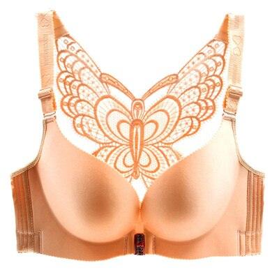 Chic Sexy Women's Bra - Seamless Plus Size Bra - Front Closure Leopard Bras (TSB3)