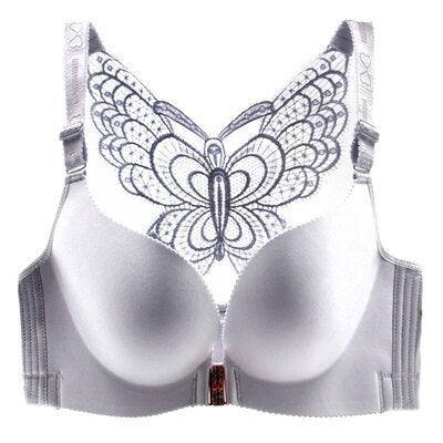 Chic Sexy Women's Bra - Seamless Plus Size Bra - Front Closure Leopard Bras (TSB3)