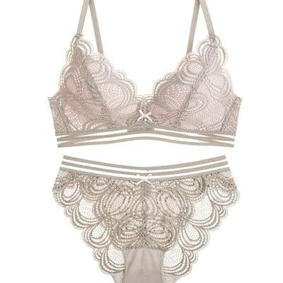 Sexy Lace Bras - Women's Underwear Sets - Push Up Brassiere - Female Lingerie + Bra set (TSB4)