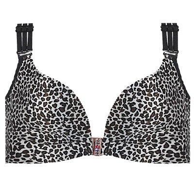 Sexy Plus Size Bra - Front Closure Bras - For Women Wire Free Breathable Push Up Bra (TSB3)(TSB2)(F27)