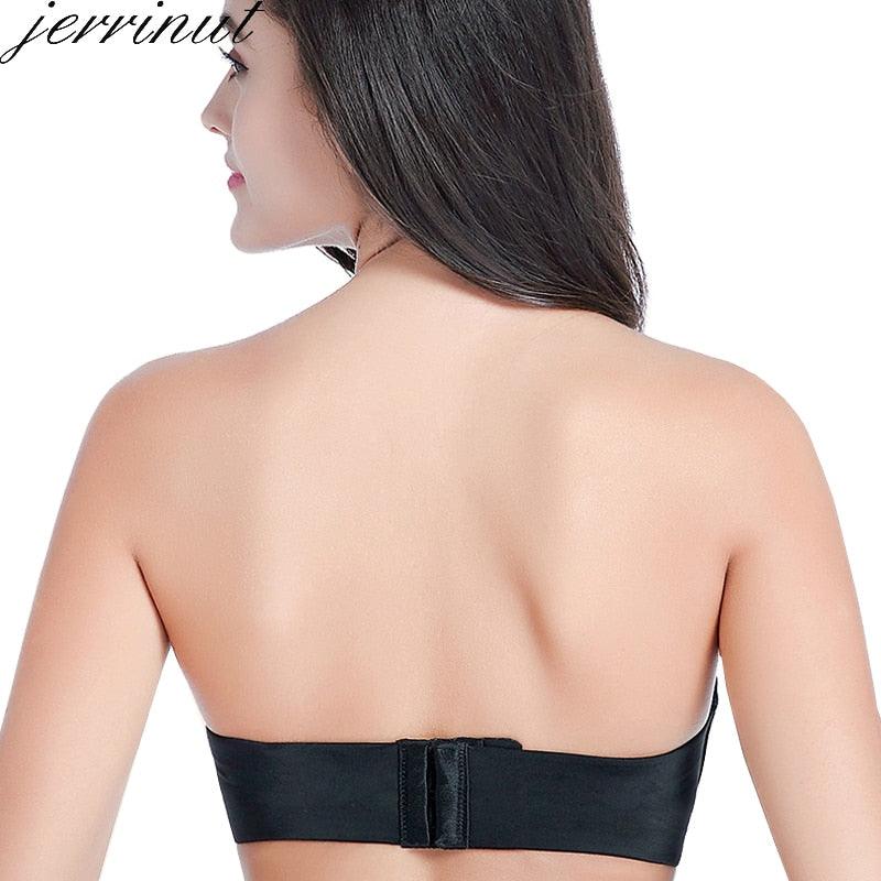 Trending Sexy Women Invisible Bra - Lace Push Up Strapless Bra - Underwear Wedding Lingerie (TSB1)