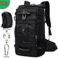 Amazing 50L Waterproof Travel Backpack - Multifunction 17.3 Laptop Backpacks - Outdoor Luggage Bag (1U78)