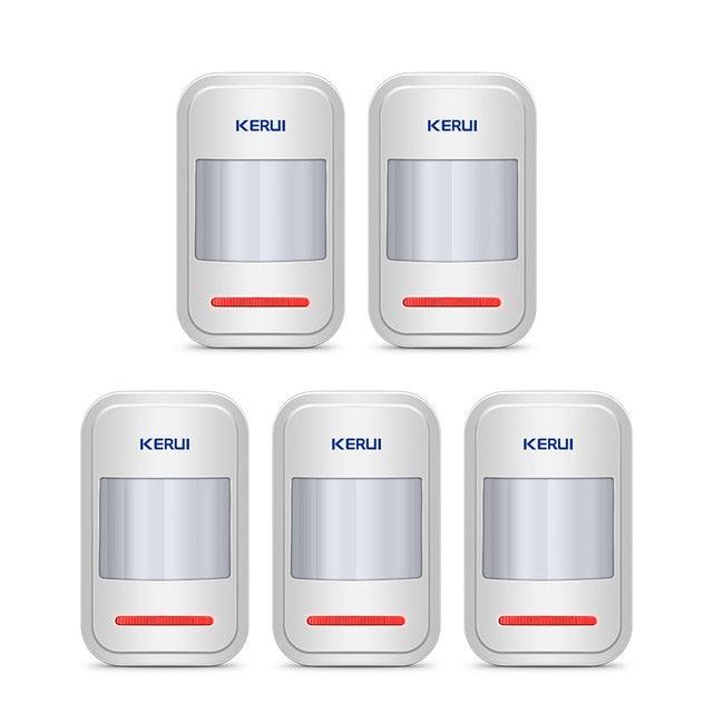 Mini Wireless Intelligent PIR Motion Sensor Alarm Detector For GSM PSTN Home Burglar Anti-Theft Alarm System Security (MC8)(F54)