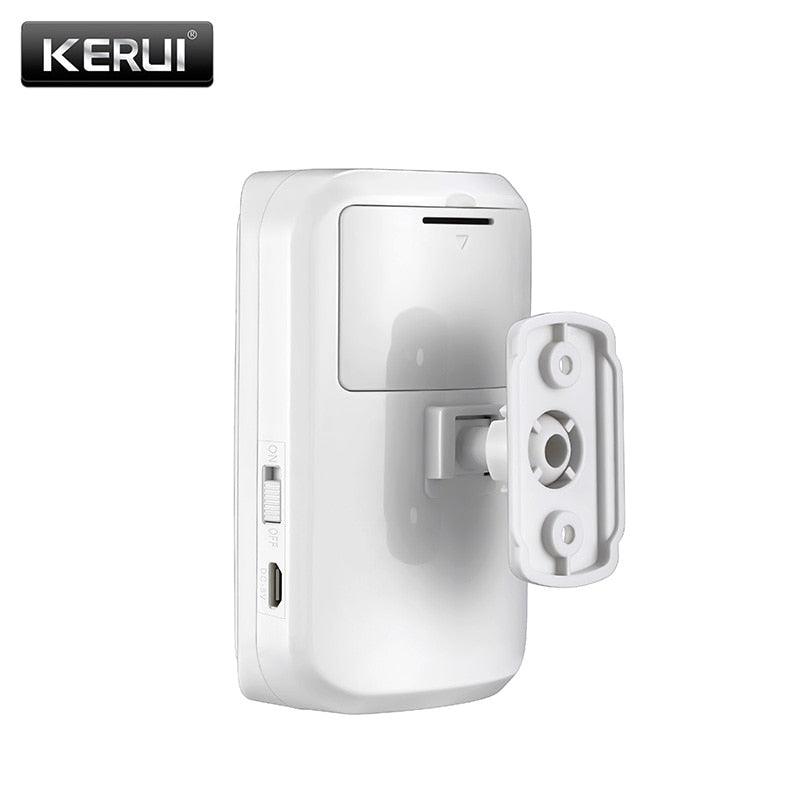 Mini Wireless Intelligent PIR Motion Sensor Alarm Detector For GSM PSTN Home Burglar Anti-Theft Alarm System Security (MC8)(F54)