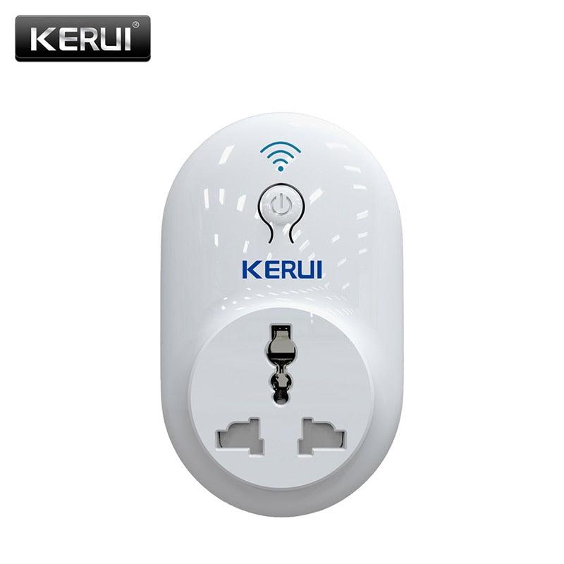 KERUI S72 wifi power socket plug outlet,smart Home Automation APP Control swit With EU AU US UK plug for iphone xiaomi Android (MC8)
