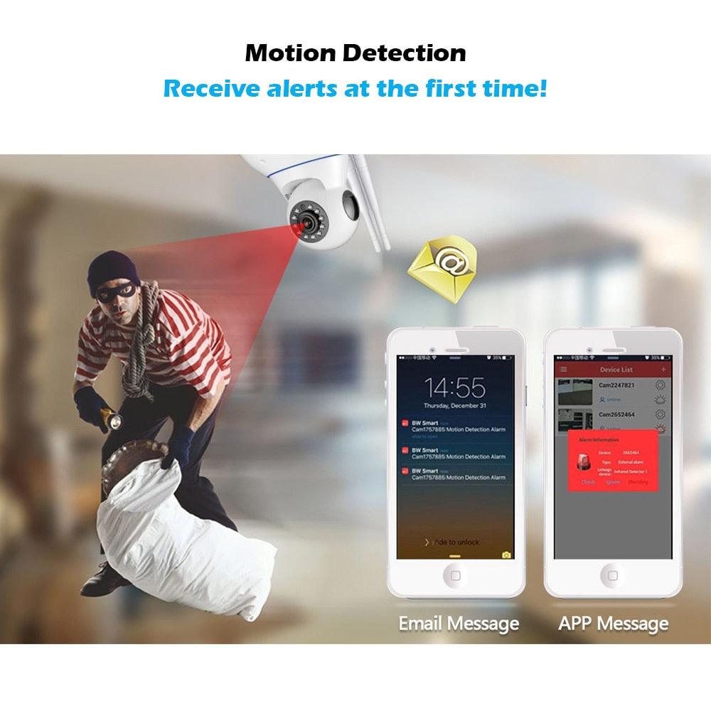 KERUI Wireless 720P 1MP HD WiFi IP camera Webcam Home Security Camera Surveillance - Yoosee APP Pan Tilt IR Cut (MC8)(F54)