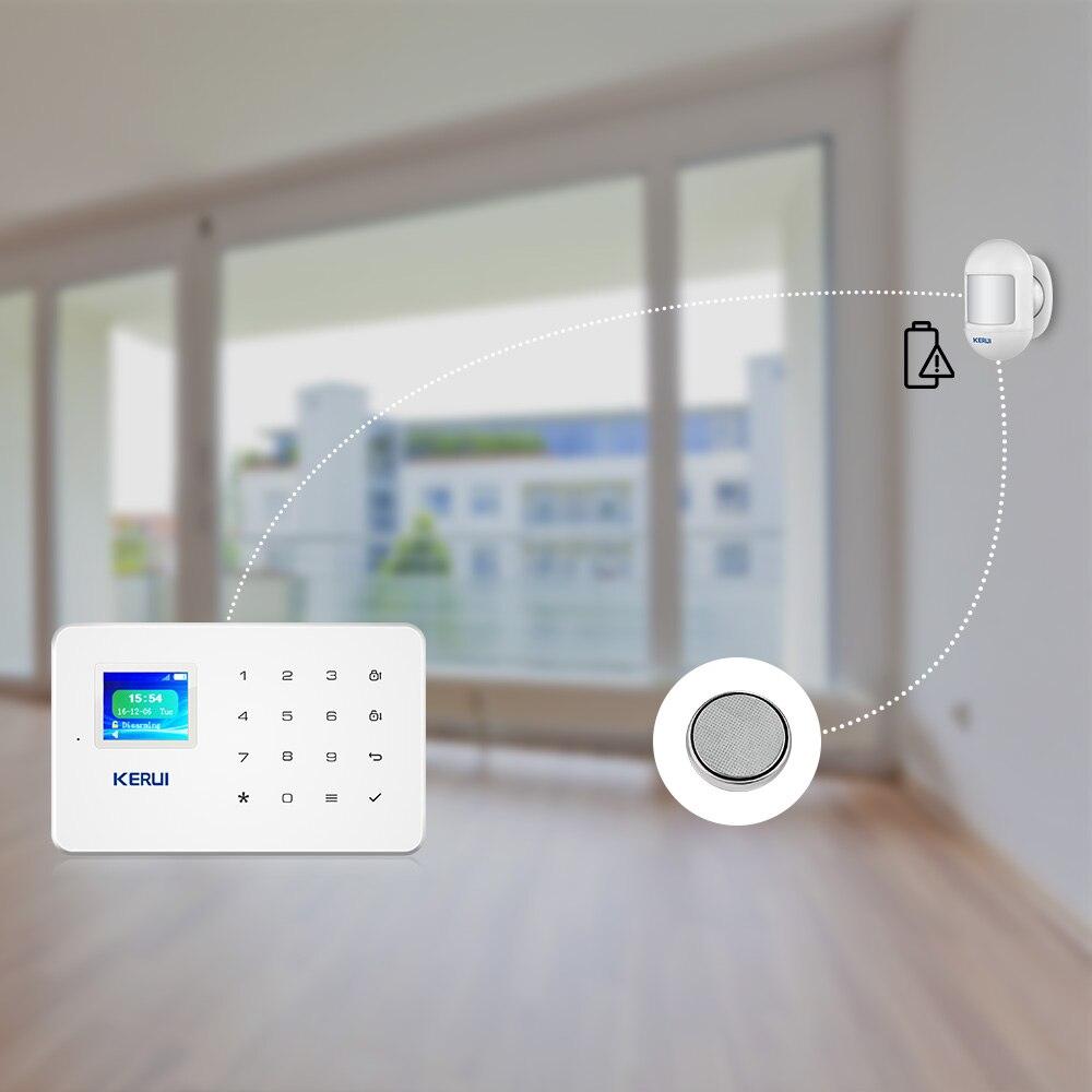 KERUI Wireless Mini PIR Motion Sensor Alarm Detector With magnetic swivel base For G18 W18 Home Security Alarm System (D52)(MC8)
