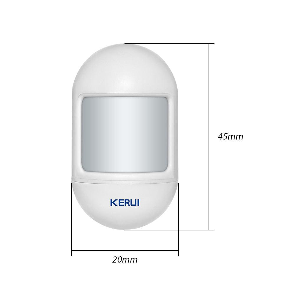 KERUI Wireless Mini PIR Motion Sensor Alarm Detector With magnetic swivel base For G18 W18 Home Security Alarm System (D52)(MC8)