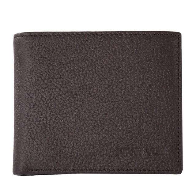 Great Designer Brand Men Wallets - Genuine Leather Short Wallet - Business Purse Card Holder (2U17)