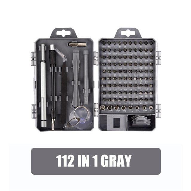 Trending Screwdriver Set - 115 In 1 Precision Repair Tool Kit - Magnetic Torx Hex Screwdriver Bit Set For Repair (D89)(7WH1)