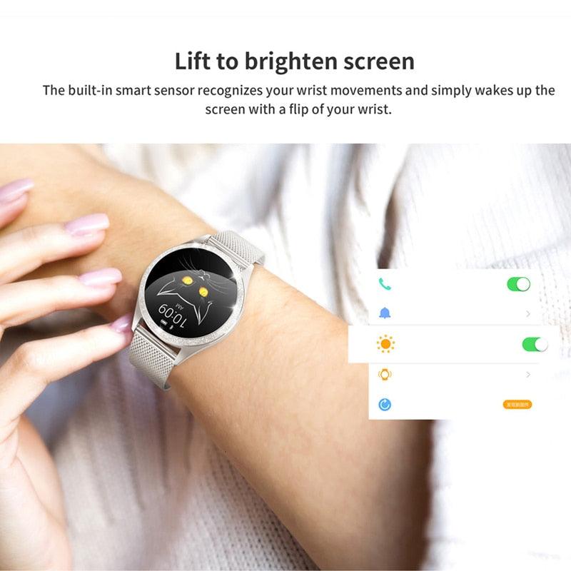 Women's watches - Bluetooth Full Screen Smart Watch - Heart Rate Monitor sedentary reminder smart Watch (RW)(9WH3)(F84)(F82)(F48)