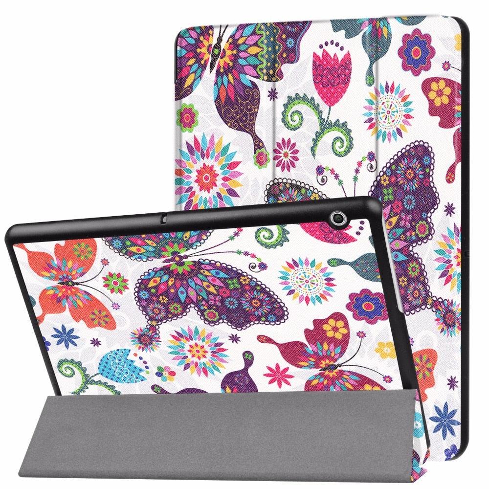 Case For Huawei MediaPad T3 10 Case tablet Stand Slim Cases For T3 9.6 inch Honor Play Pad 2 Cover AGS-L09 AGS-L03 W09 (D47)(TLC3)