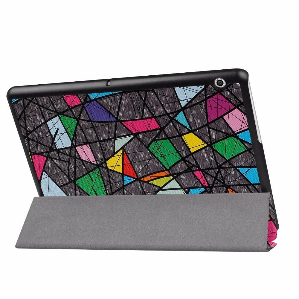 Case For Huawei MediaPad T3 10 Case tablet Stand Slim Cases For T3 9.6 inch Honor Play Pad 2 Cover AGS-L09 AGS-L03 W09 (D47)(TLC3)