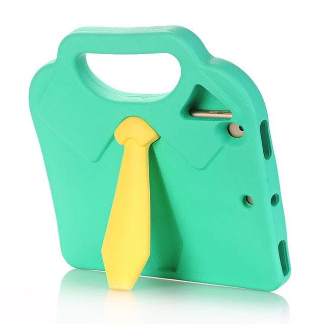 Kids Case For iPad 2018 9.7,Drop Resistance Shockproof Stand Cover For iPad 2018/2017 9.7 A1893 A1954 A1822A1823 Case (TLC3)(F47)