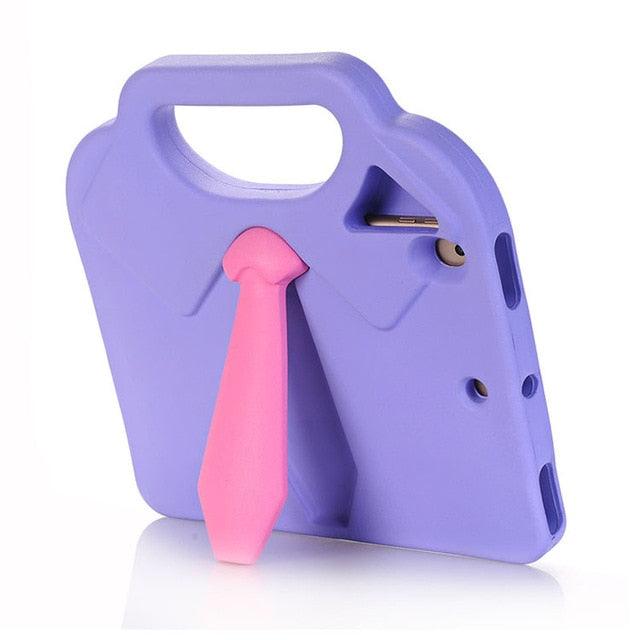 Kids Case For iPad 2018 9.7,Drop Resistance Shockproof Stand Cover For iPad 2018/2017 9.7 A1893 A1954 A1822A1823 Case (TLC3)(F47)