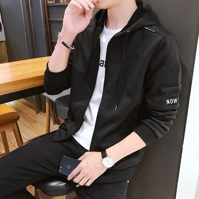 Trending Sweatshirts - Men's Hoodies Dress Zipper Streetwear - Hip Hop Clothing (TM5)(F100)