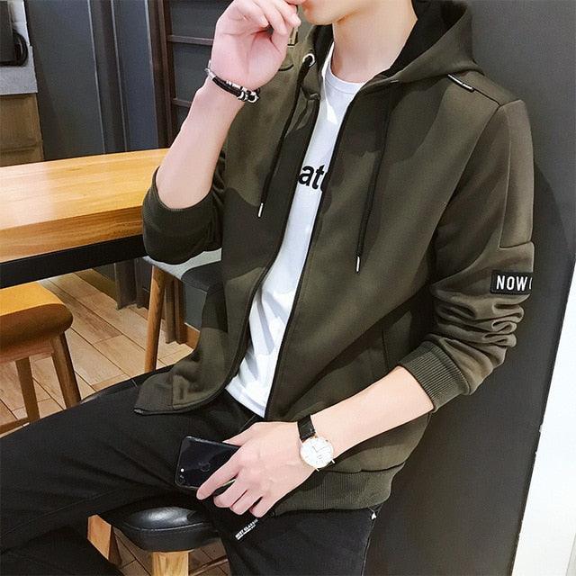 Trending Sweatshirts - Men's Hoodies Dress Zipper Streetwear - Hip Hop Clothing (TM5)(F100)