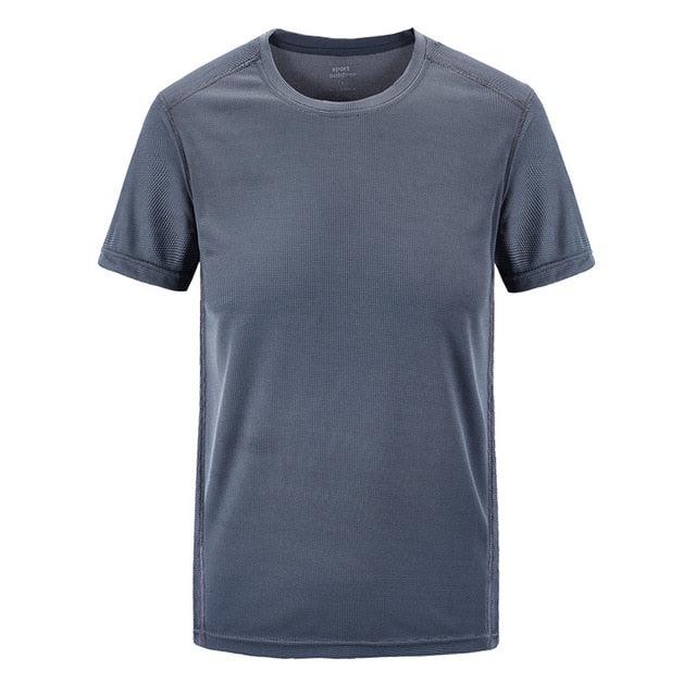 New Men's Summer Casual Outdoor T-shirt - Short Sleeve Plus Size Sport T-shirt (3U8)(3U101)