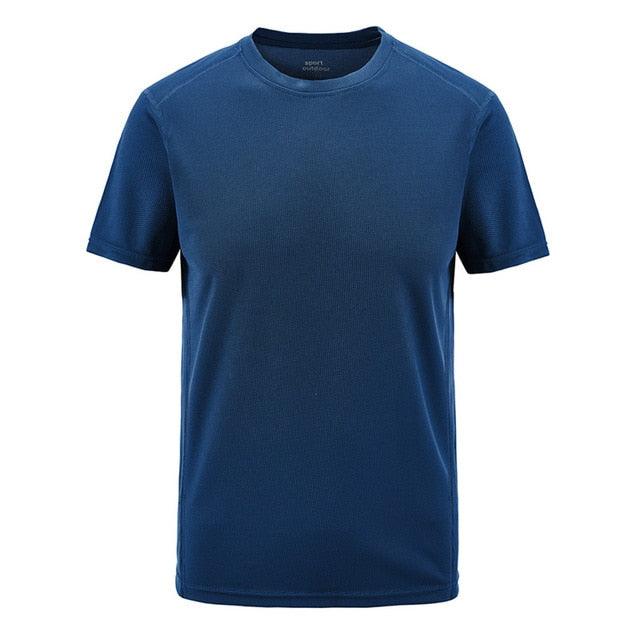 New Men's Summer Casual Outdoor T-shirt - Short Sleeve Plus Size Sport T-shirt (3U8)(3U101)