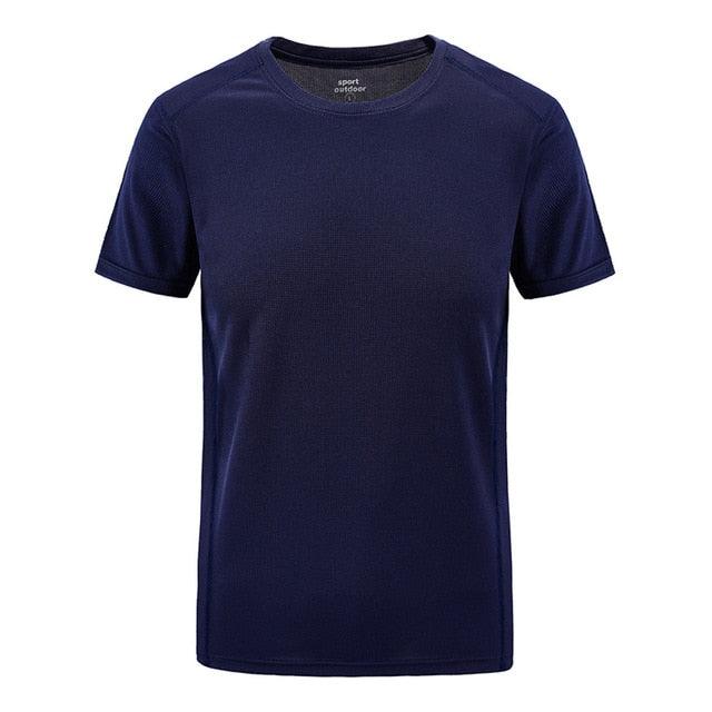 New Men's Summer Casual Outdoor T-shirt - Short Sleeve Plus Size Sport T-shirt (3U8)(3U101)