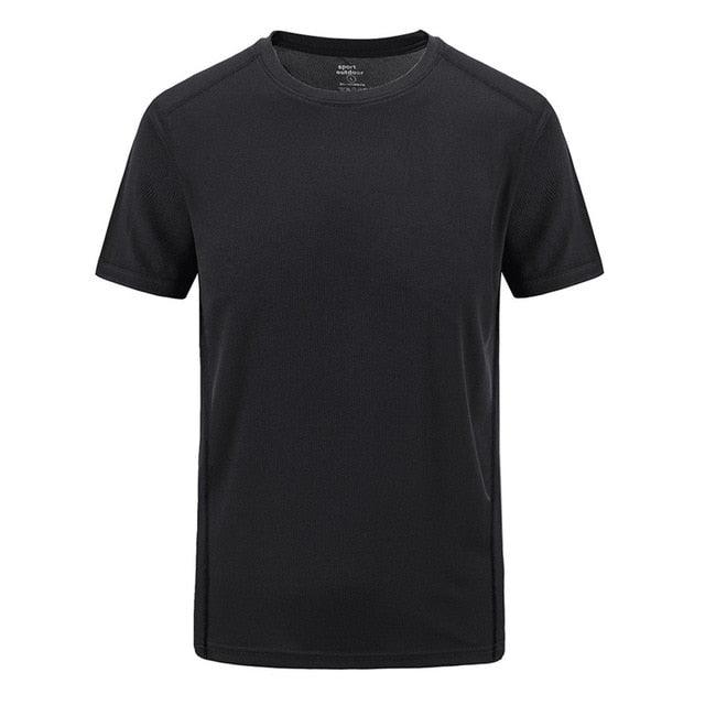 New Men's Summer Casual Outdoor T-shirt - Short Sleeve Plus Size Sport T-shirt (3U8)(3U101)