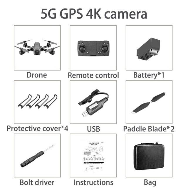 GPS 5G drone S176 HD 4K dual camera WiFi FPV follow me function, RC quadcopter drone(MC2)(1U54)(1U46)