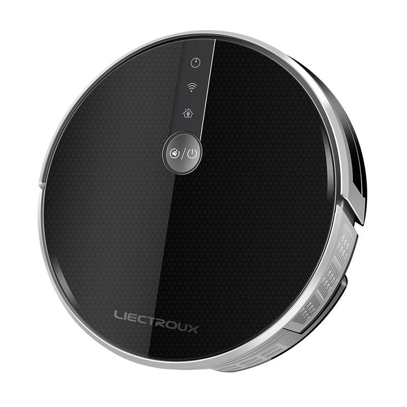 C30B Robot Vacuum Cleaner Map Navigation,WiFi App,4000Pa Suction,Smart Memory,Electric WaterTank (V1)(1U68)(F68)