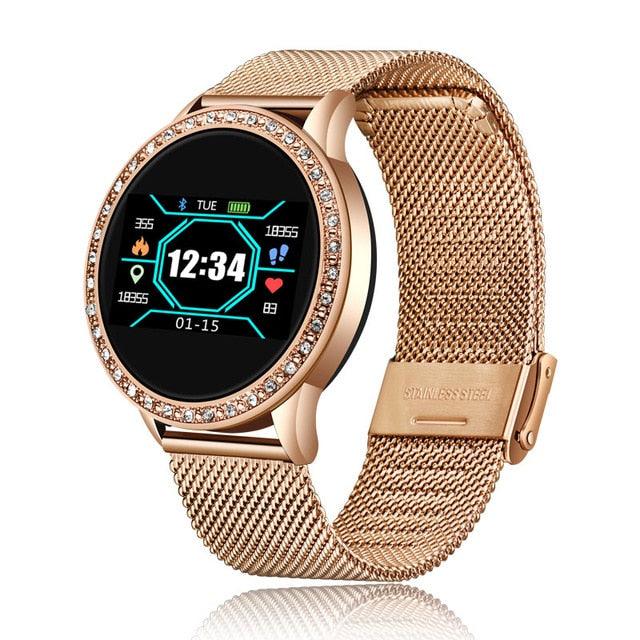 Fashion Smart Watch -Sport Waterproof , Heart Rate , Sleep Monitor (RW)(9WH3)(F84)(F82)