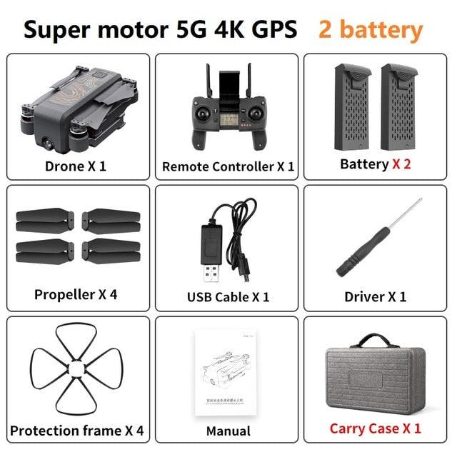 LSRC New Gps Drone Camera 5G and Wifi FPV HD 4K Camera Professional Brushless Foldable Quadcopter RC Drone Toy Gift (MC2)(1U54)(1U46)(F54)(F46)