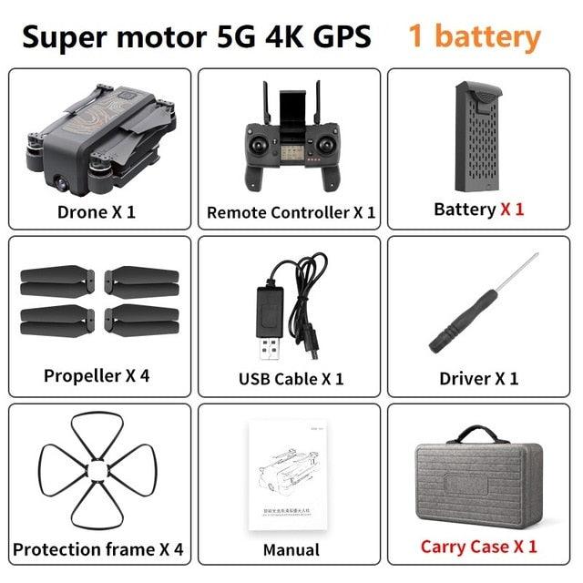 LSRC New Gps Drone Camera 5G and Wifi FPV HD 4K Camera Professional Brushless Foldable Quadcopter RC Drone Toy Gift (MC2)(1U54)(1U46)(F54)(F46)