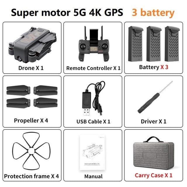 LSRC New Gps Drone Camera 5G and Wifi FPV HD 4K Camera Professional Brushless Foldable Quadcopter RC Drone Toy Gift (MC2)(1U54)(1U46)(F54)(F46)