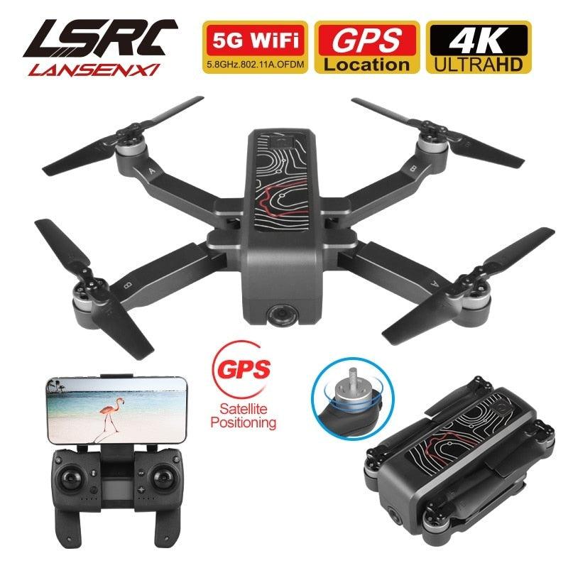 LSRC New Gps Drone Camera 5G and Wifi FPV HD 4K Camera Professional Brushless Foldable Quadcopter RC Drone Toy Gift (MC2)(1U54)(1U46)(F54)(F46)