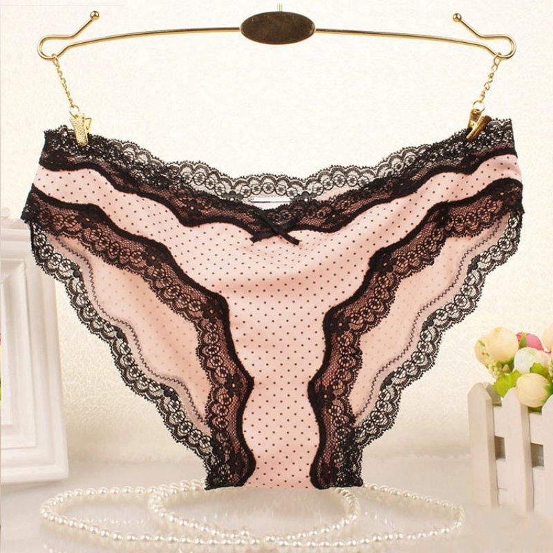 Gorgeous Lace Brief Women Panties - Plus Size Lady's Underwear - Briefs 1 Piece (1U28)
