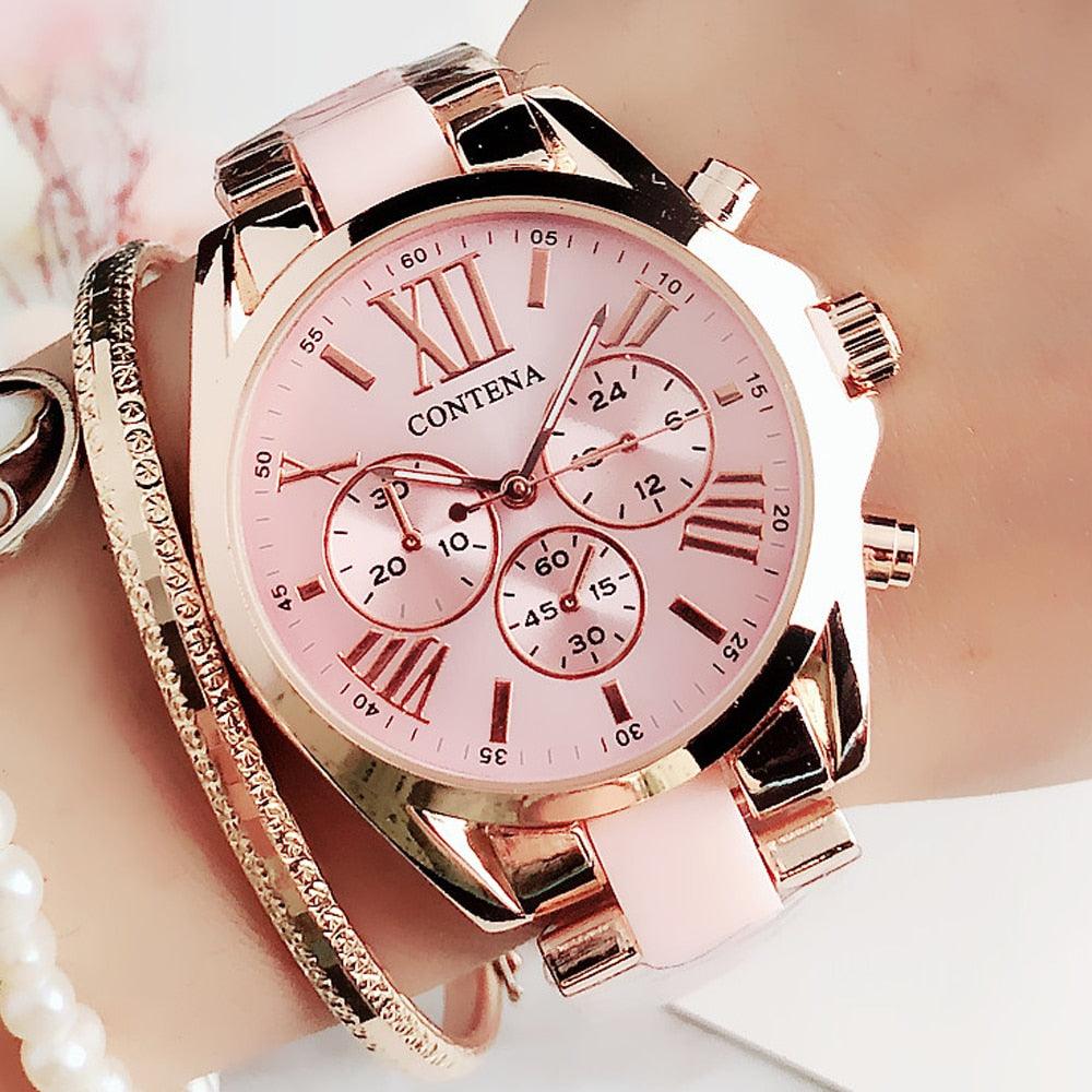 Gorgeous Ladies Fashion Wrist Watch - Women Luxury Watches (9WH1)(9WH3)(F82)