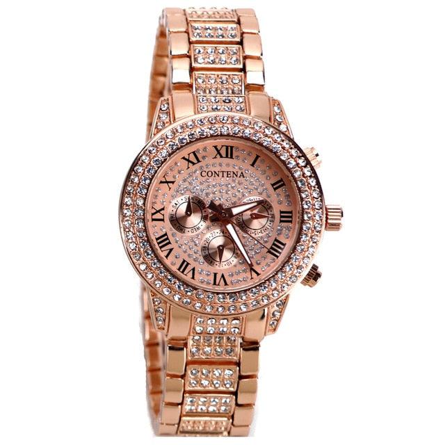 Gorgeous Ladies Fashion Wrist Watch - Women Luxury Watches (9WH1)(9WH3)(F82)