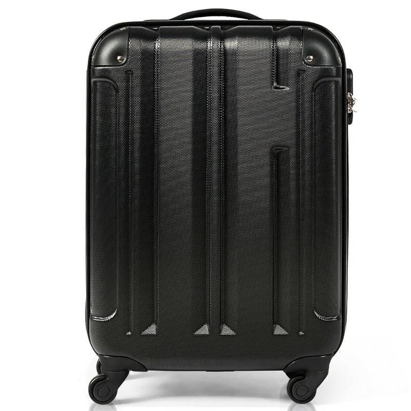 Large Capacity Rolling Luggage Lockable - 18" ABS Lightweight Hardshell Luggage Suitcase with Quiet Spinner (1U78)(LT1)(LT2)(1U78)(F78)