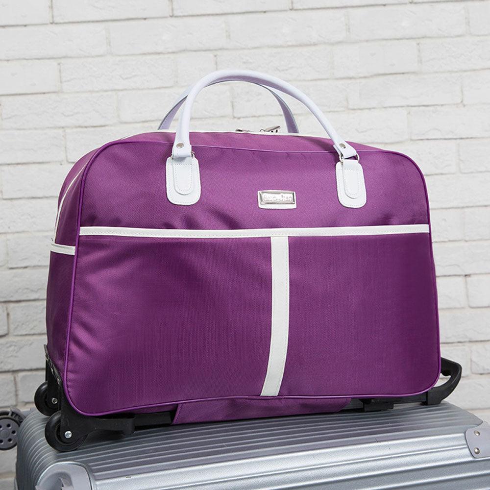 Large Trolley Bag - Luggage Travel Duffle Bags - Rolling Traveling Handbag - With Wheel Carry On (LT1)(LT2)(F78)