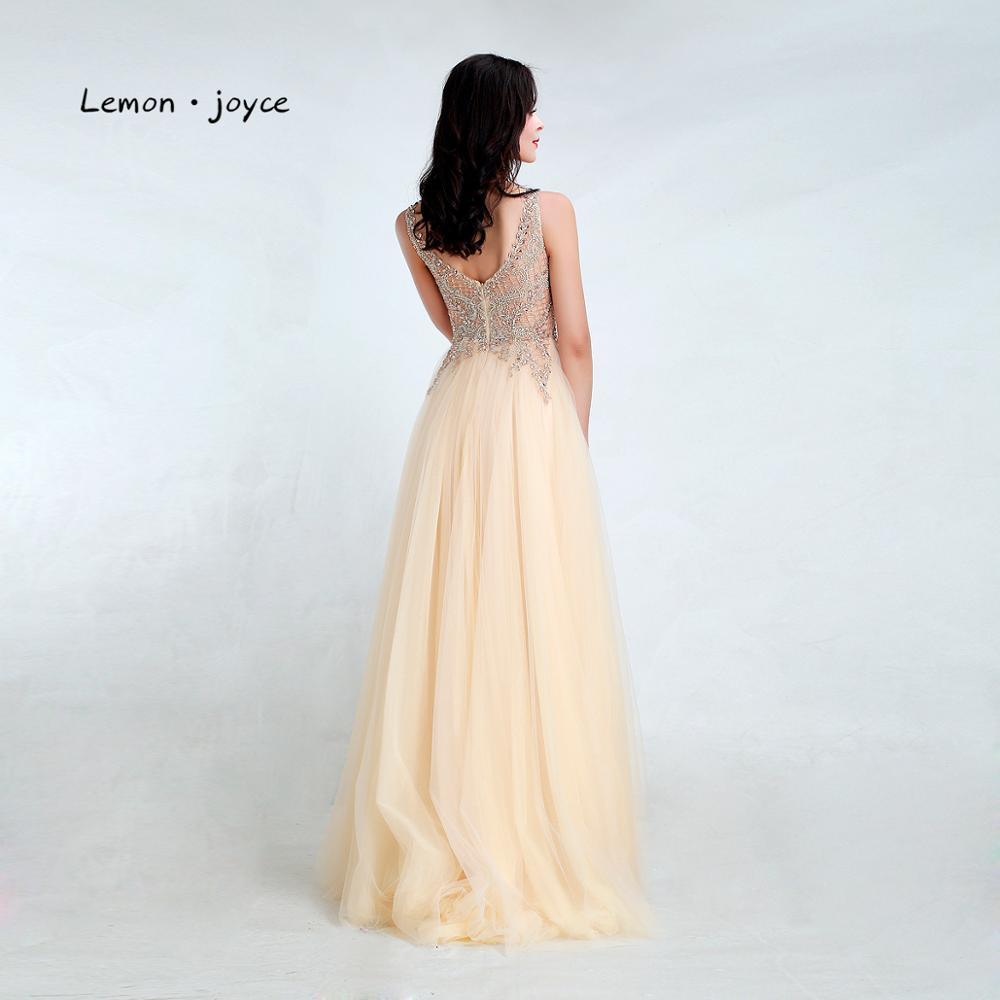 Elegant Prom Dresses - Long Sexy V-neck Beading Dress - Formal Evening Party Gown - Plus Size (WSO5)(WSO4)(F18)