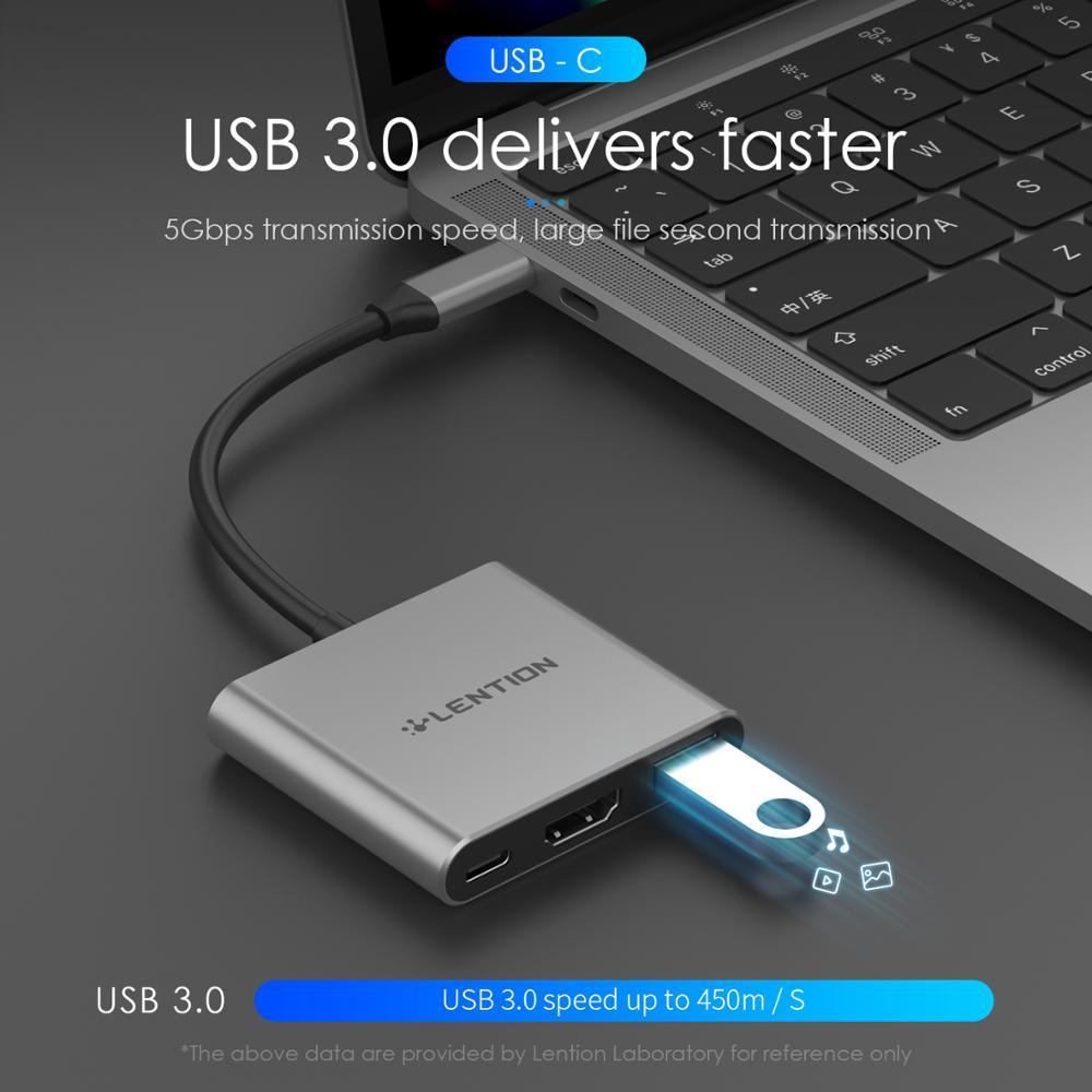 USB C HUB to HDMI for Macbook Pro/Air Thunderbolt 3 USB Type C Dock Adapter support Samsung Dex mode with PD USB 3.0 (D52)(CA2)(1U52)