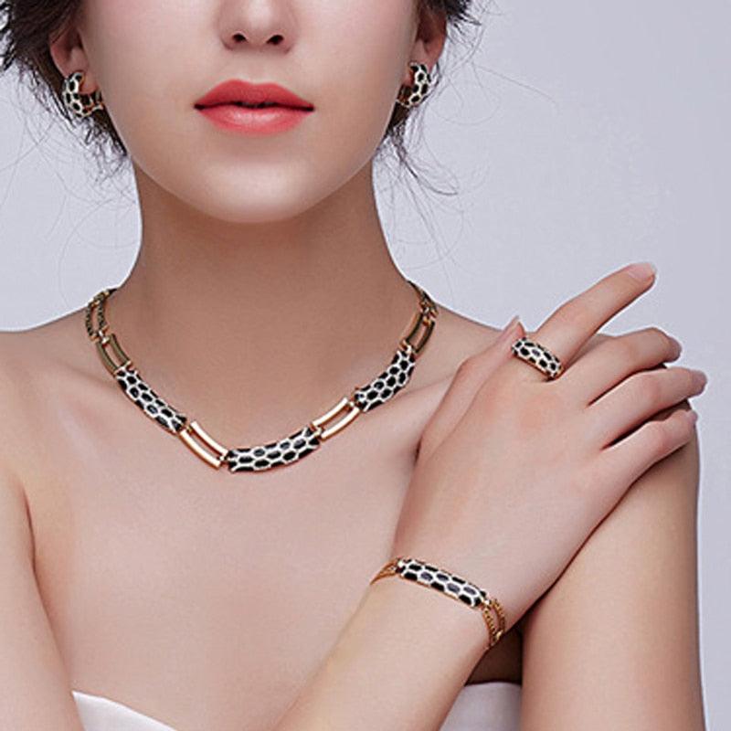 Amazing Women Dubai Jewelry Sets - Luxury Bridal Nigerian Wedding African Beads Jewelry Set (3JW)(5JW)(7JW)