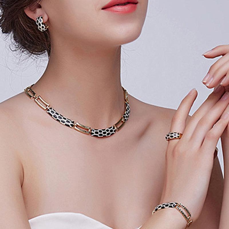 Amazing Women Dubai Jewelry Sets - Luxury Bridal Nigerian Wedding African Beads Jewelry Set (3JW)(5JW)(7JW)