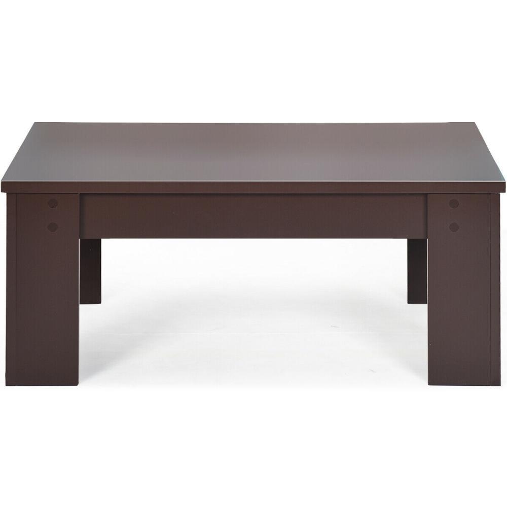 Lift Top Coffee Table Pop-UP Cocktail Table w/Hidden Compartment & Shelf (D67)(FW6)(FW1)(1U67)