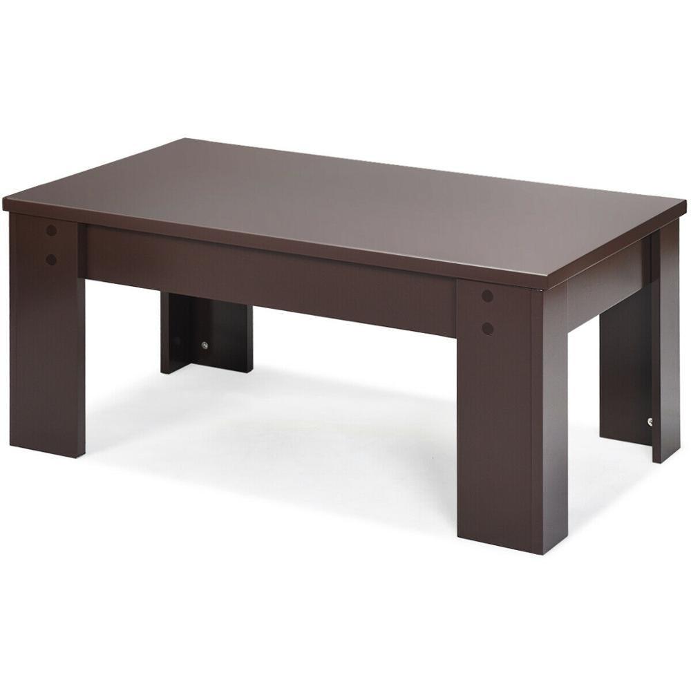 Lift Top Coffee Table Pop-UP Cocktail Table w/Hidden Compartment & Shelf (D67)(FW6)(FW1)(1U67)