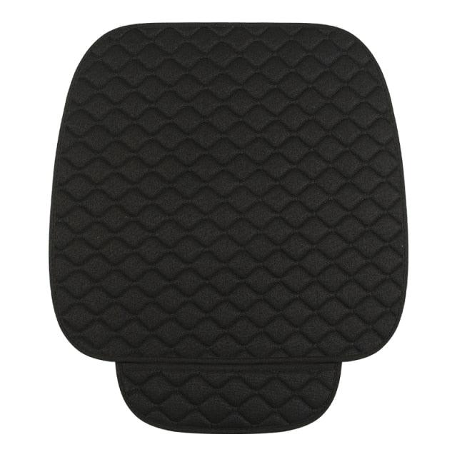 Trending Linen Car Seat Cover - Protector Linen Front And Back Seat - Cushion Pad Accessories - Suitable For All Model (7WH1)