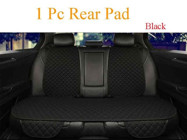 Trending Linen Car Seat Cover - Protector Linen Front And Back Seat - Cushion Pad Accessories - Suitable For All Model (7WH1)