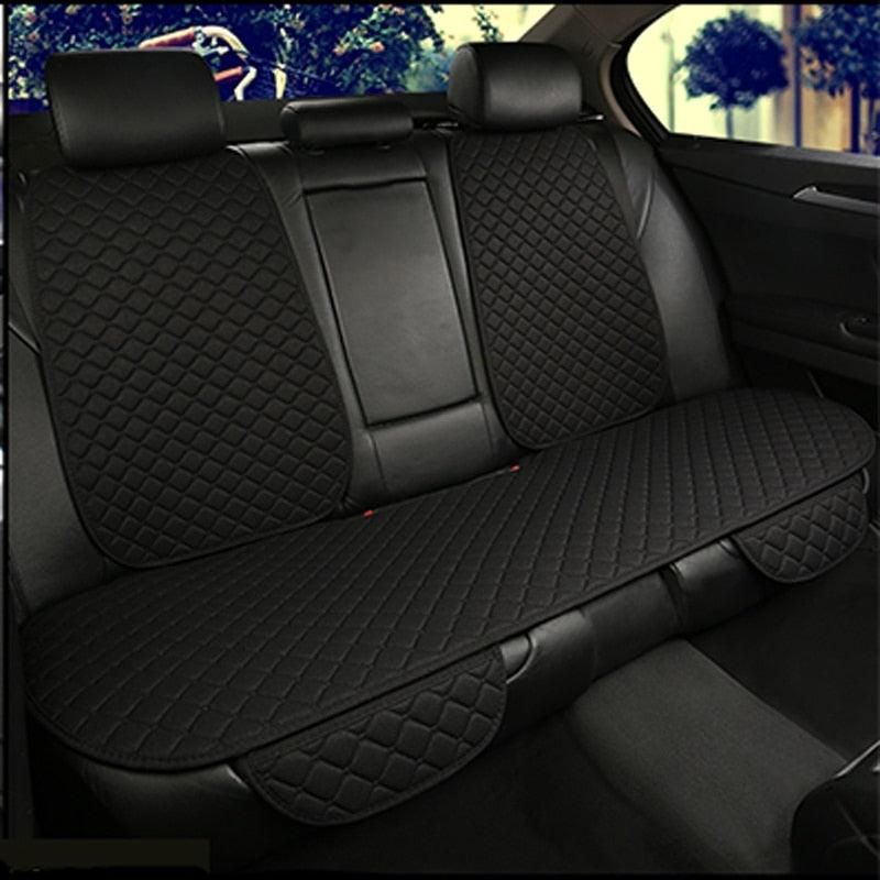 Trending Linen Car Seat Cover - Protector Linen Front And Back Seat - Cushion Pad Accessories - Suitable For All Model (7WH1)